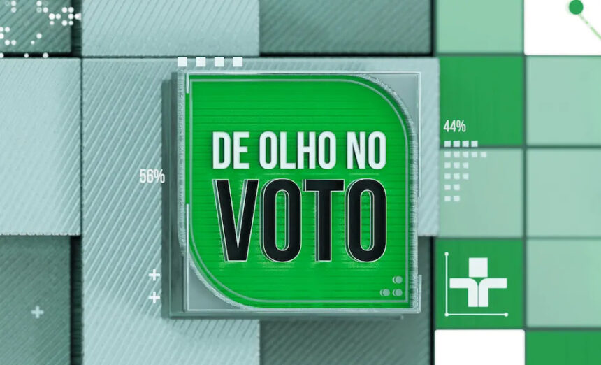 Logo oficial do programa De Olho no Voto (TV Cultura)