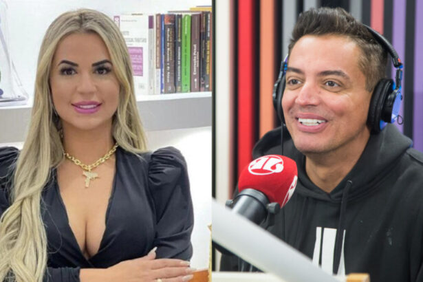 Deolane Bezerra e Leo Dias em uma montagem