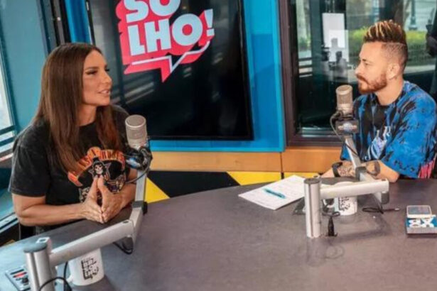 Ivete Sangalo e Fred um de frente para o outro