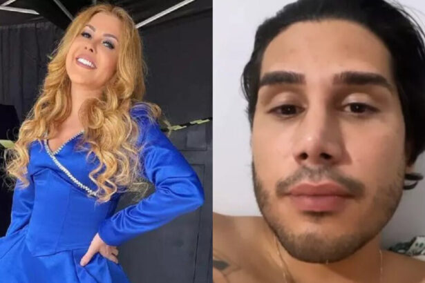 Joelma e Wallisson Guedes em uma montagem