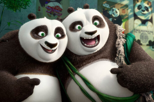 Trecho do filme Kung Fu Panda 3, exibido pela TV Globo na Sessão da Tarde