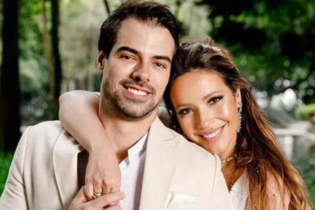 Leandro Gléria e Renata Domínguez juntos