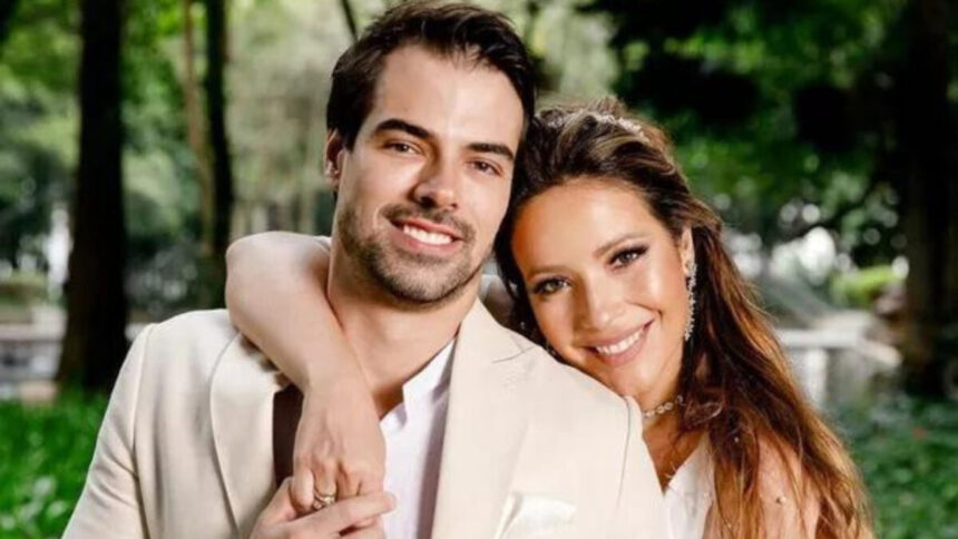 Leandro Gléria e Renata Domínguez juntos