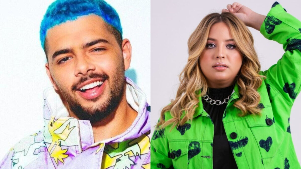 Pedro Sampaio e Mari Fernandez em uma montagem