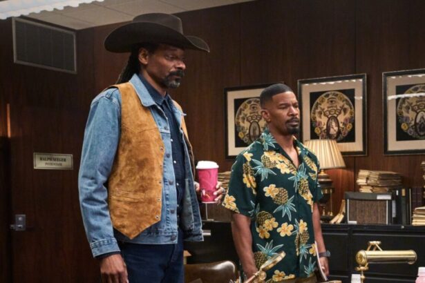 Snoop Dogg e Jamie Foxx em cena de Dupla Jornada