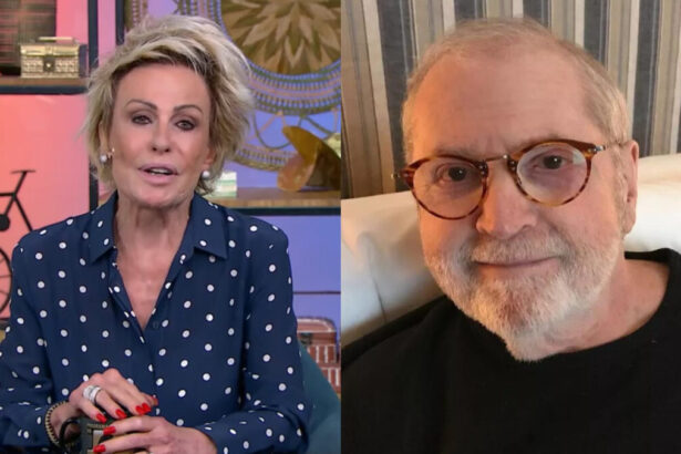 Ana Maria Braga e Jô Soares em uma montagem