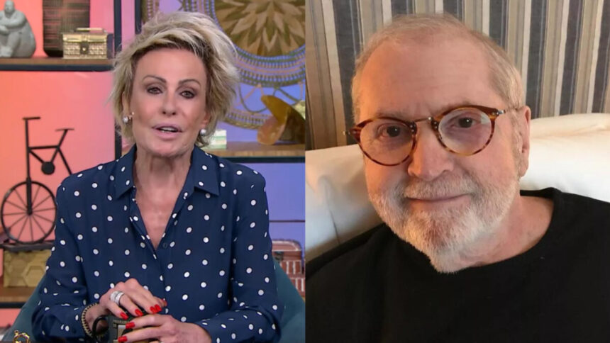 Ana Maria Braga e Jô Soares em uma montagem