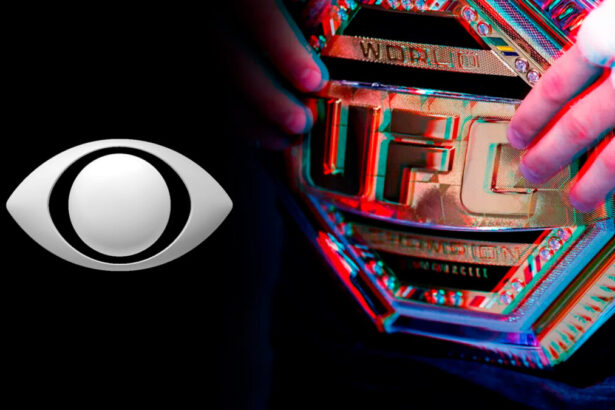 Montagem com Logo da Band e do UFC