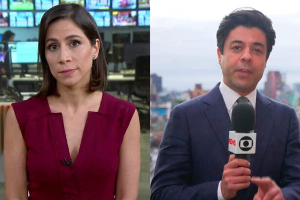 GloboNews prepara a estreia de novo telejornal com Julia Duailibi e Tiago Eltz em uma montagem