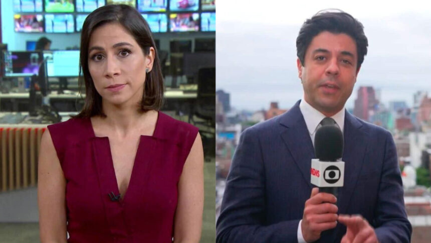 GloboNews prepara a estreia de novo telejornal com Julia Duailibi e Tiago Eltz em uma montagem