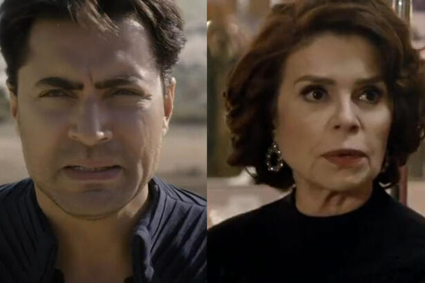 Carlo Porto, como Saul em Reis, em montagem com Françoise Forton, como Olympia em Amor sem Igual