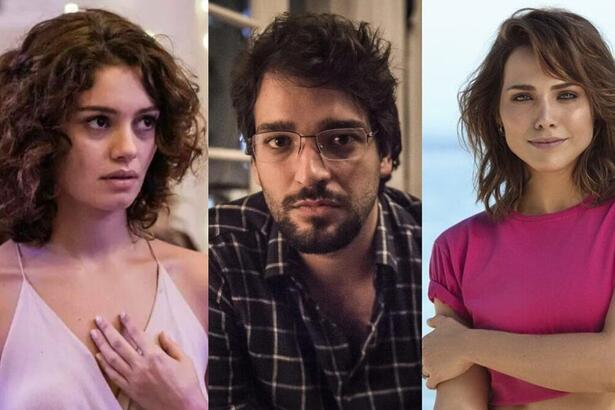 Sophie Charlotte, Humberto Carrão e Letícia Collin em uma montagem