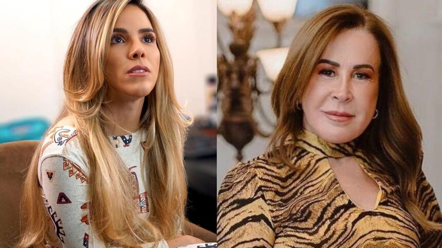 Wanessa Camargo e Zilu Godoi em uma montagem