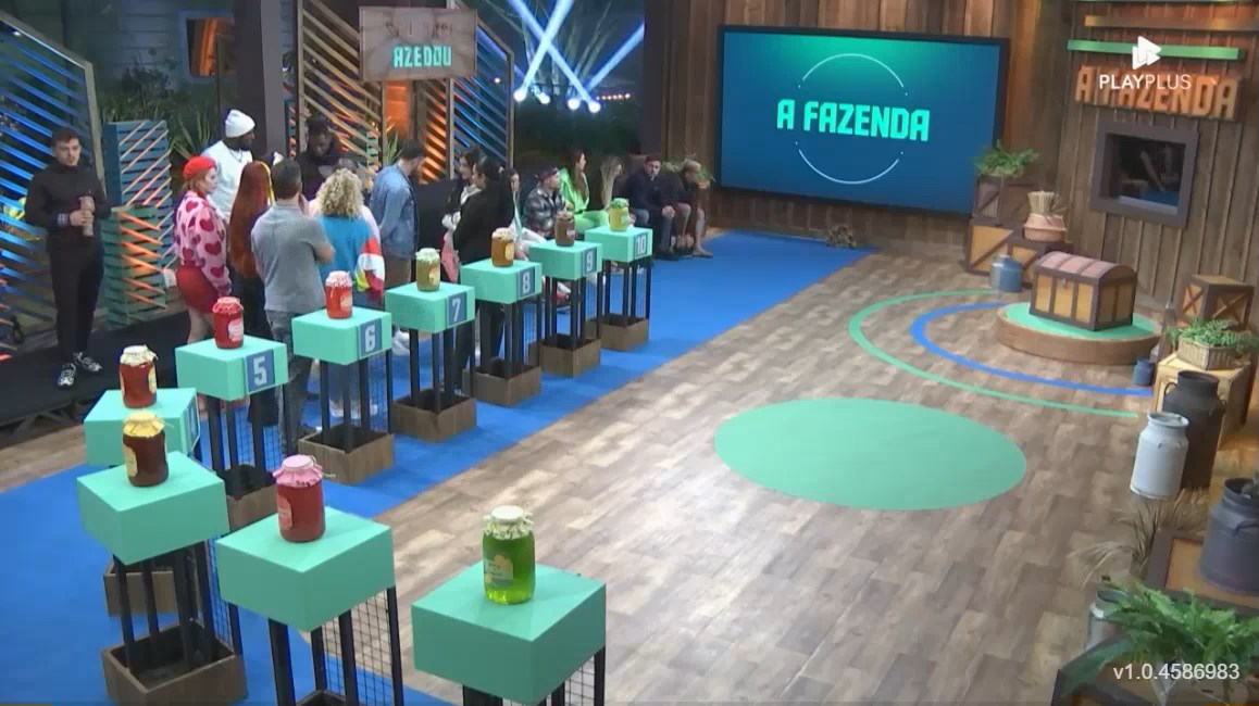 Cenario da atividade especial de A Fazenda 14 desta sexta-feira, 16/09/2022