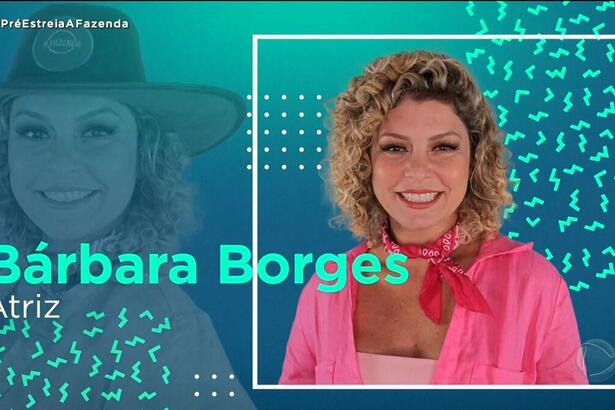 Bárbara Borges participante de A Fazenda 14