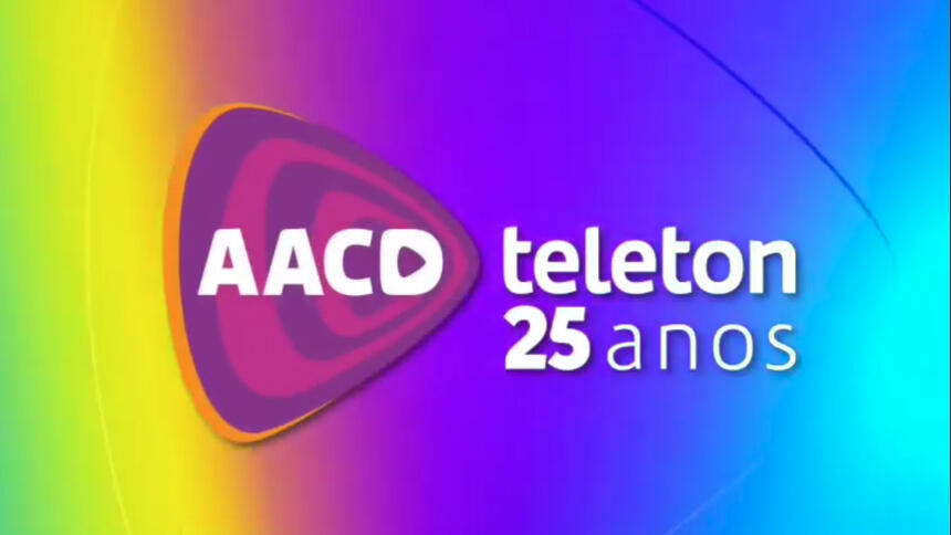 Logo da campanha de lançamento do Teleton 2022