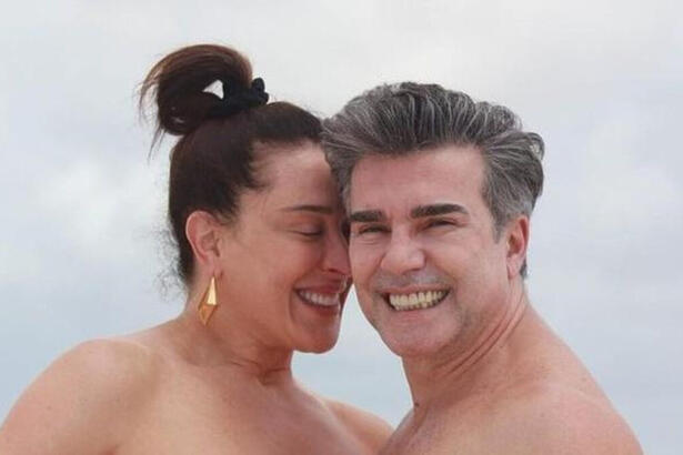 Claudia Raia e Jarbas Homem de Mello juntos