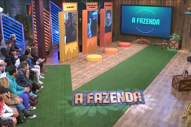 Cenário da atividade jogo da discórdia com níveis de ranço em A Fazenda 14