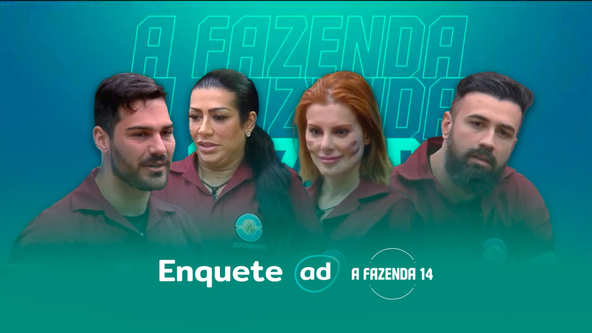 Arte da enquete da Baia A Fazenda 14