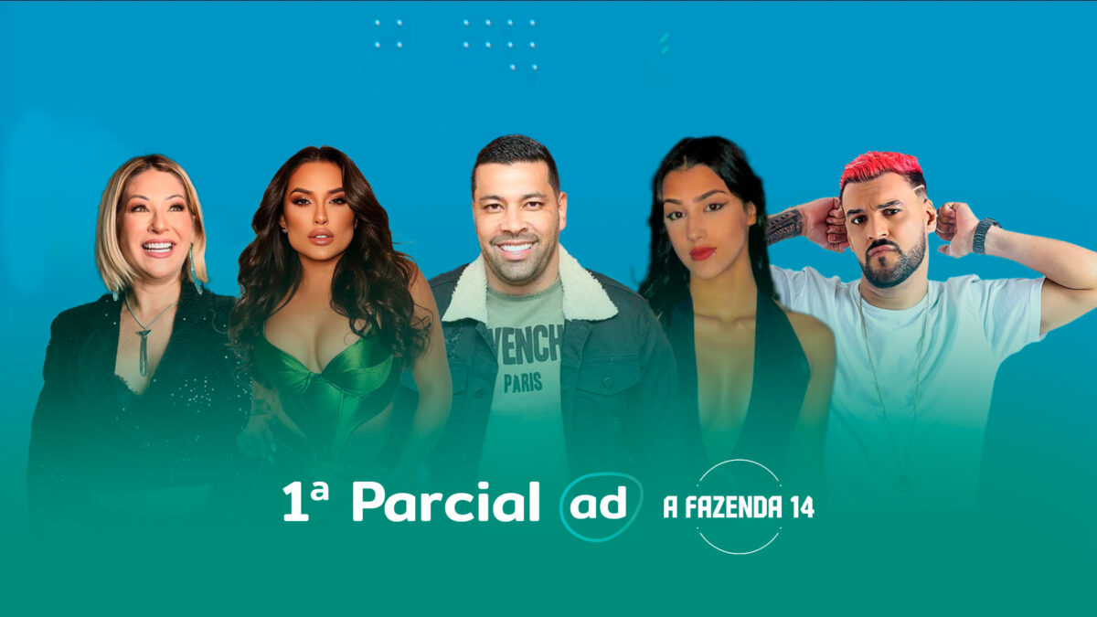 Parcial Paiol. Estão na imagem: Baronesa, Suzi, André, Bia e Créu