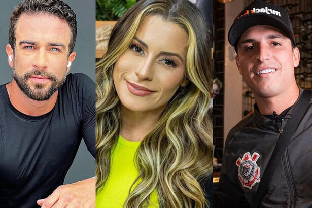 Erasmo Viana, Arícia Silva e Felipe Prior em uma montagem