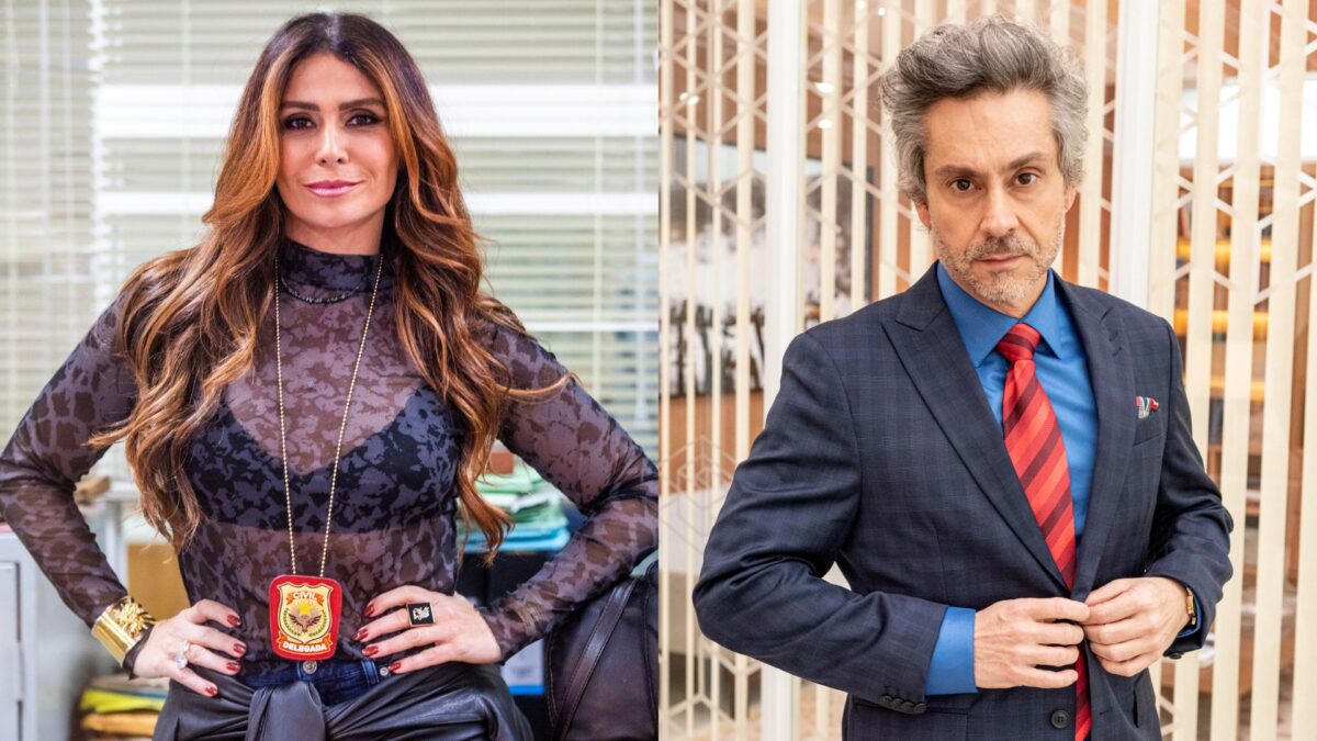 Giovanna Antonelli e Alexandre Nero em uma montagem