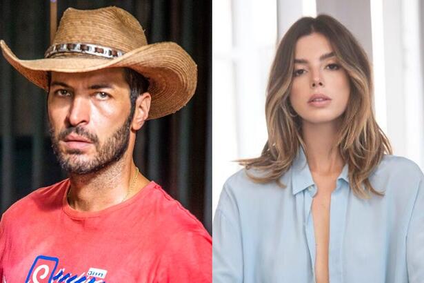 Leandro Lima e Giovanna Lancellotti juntos em uma montagem