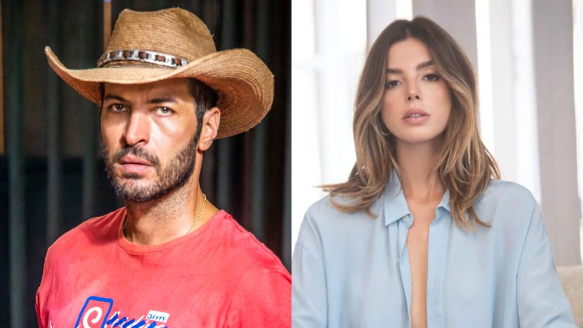 Leandro Lima e Giovanna Lancellotti juntos em uma montagem
