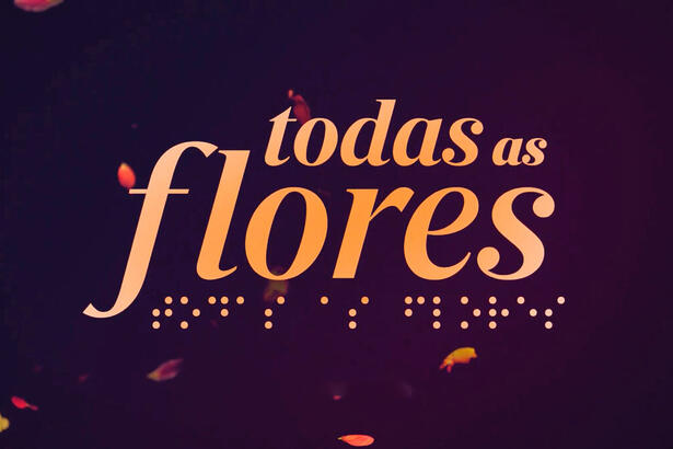 Logo da novela do globoplay Todas As Flores