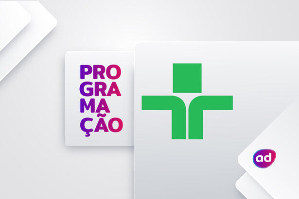 Arte de divulgação da programação da TV Cultura