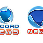 Primeiro e segundo logo da Record News