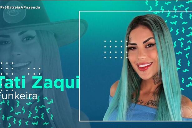 Tati Zaqui A Fazenda 14