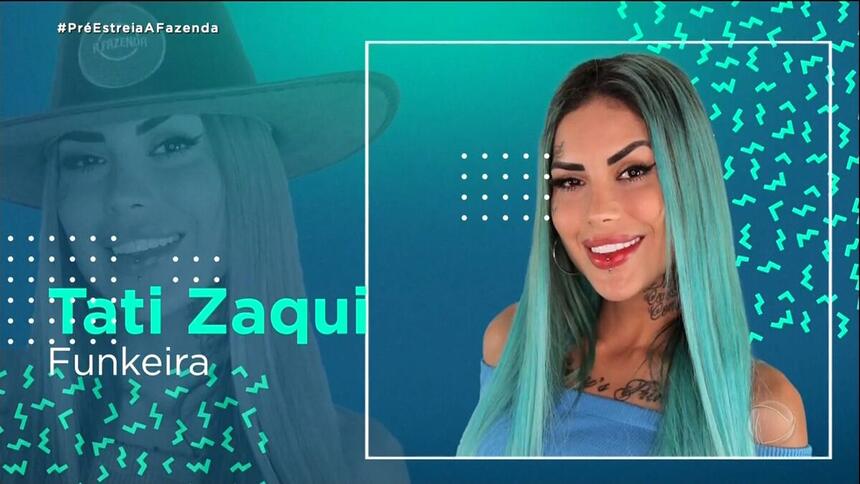 Tati Zaqui A Fazenda 14