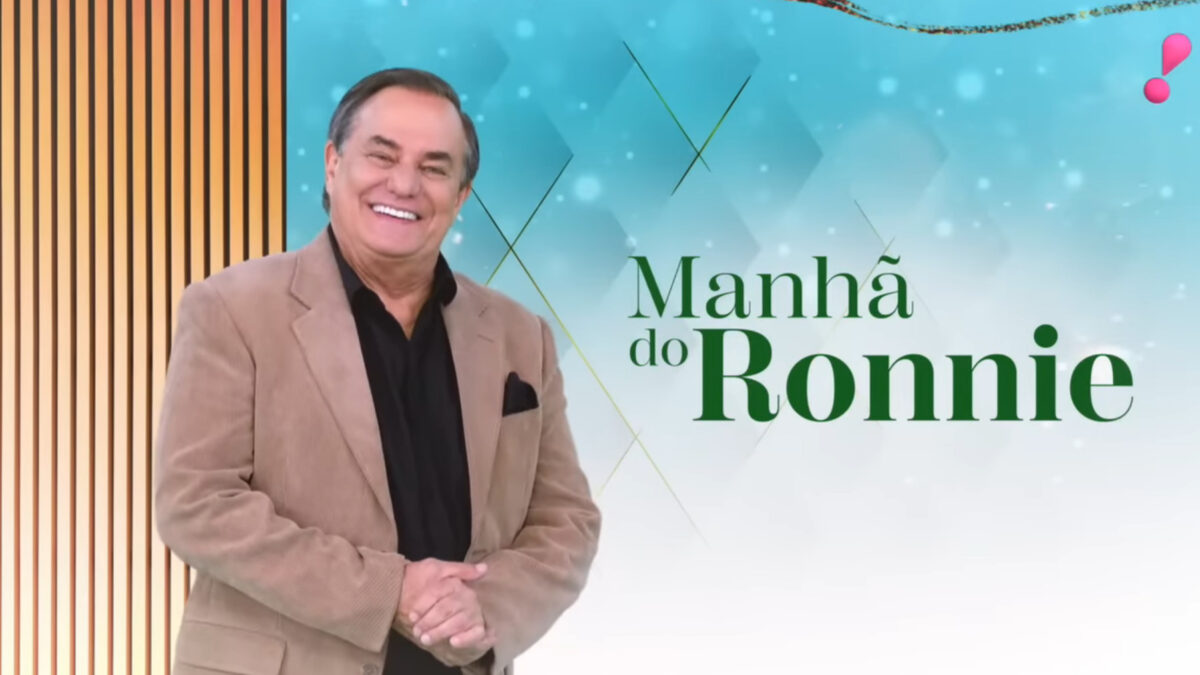 Vinheta de abertura do Manhã do Ronnie, na RedeTV!