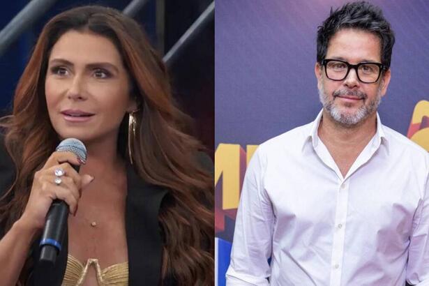 Giovanna Antonelli e Murilo Benício em uma montagem