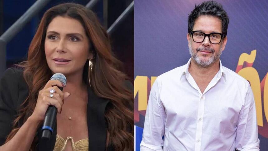 Giovanna Antonelli e Murilo Benício em uma montagem