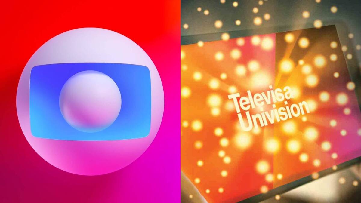 Globo e TelevisaUnivision em uma montagem