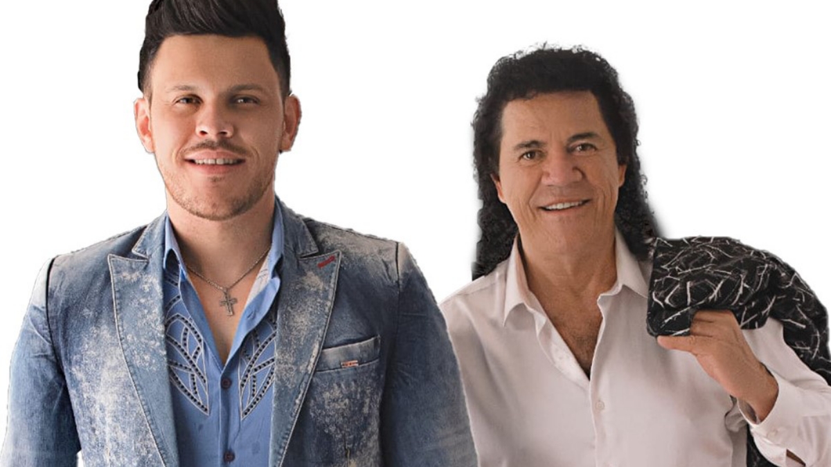 Poster oficial divulgação da dupla João Moreno e Mariano