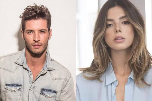 Leandro Lima e Giovanna Lancellotti juntos em uma montagem