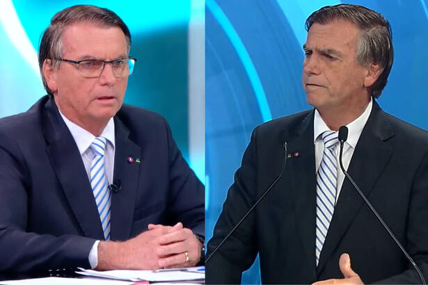 Trechos das sabatinas de Bolsonaro no SBT e Record TV