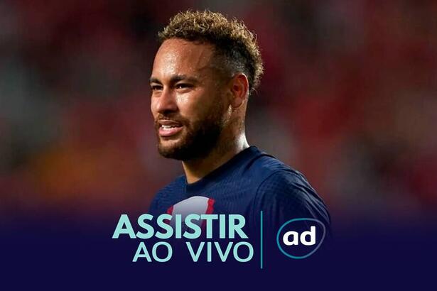 Neymar na arte do jogo onde assistir ao jogo do PSG na Liga dos Campeões