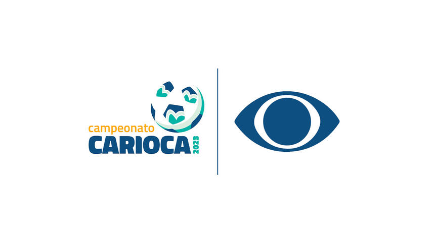 Imagem 1: Logo oficial do Campeonato Carioca; Imagem 2: Logo da Band