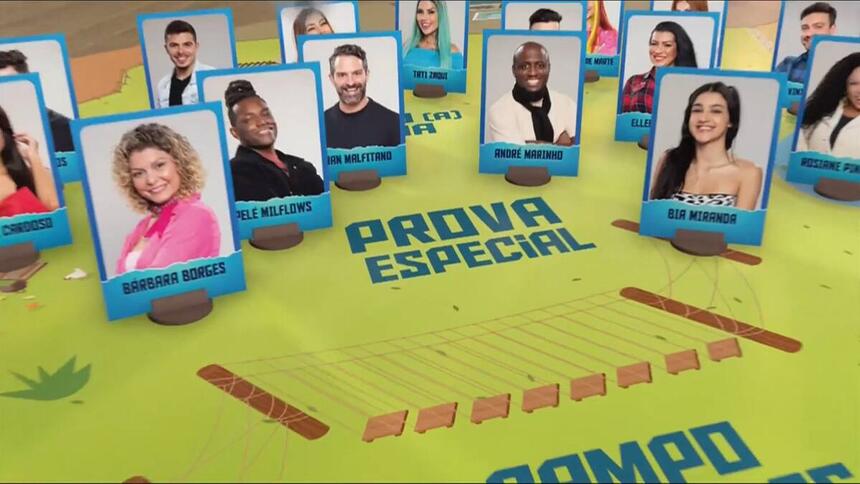 Jogo de A Fazenda 14 com figurinhas dos finalistas da temporada que farão a Prova e Roça Especial