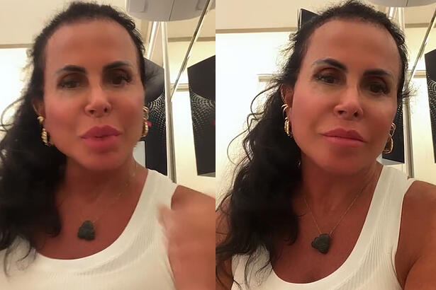 Prints do vídeo de Gretchen no Instagram