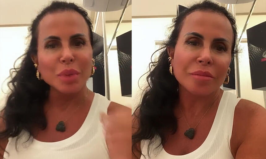 Prints do vídeo de Gretchen no Instagram