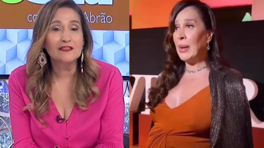 Sonia Abrão e Claudia Raia em uma montagem