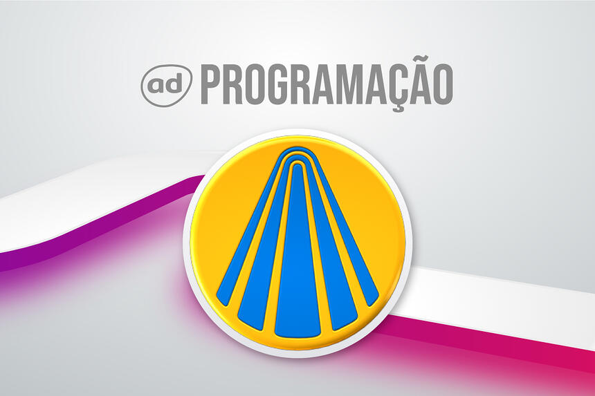 Arte de divulgação da programação da TV Aparecida