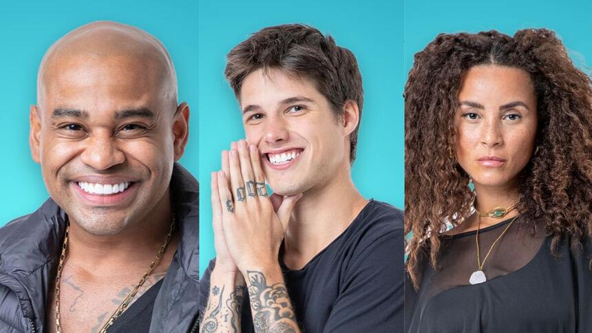 Cezar, Gabriel e Domitila estão no 2º paredão do BBB 23