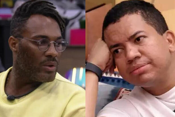 Montagem de Fred Nicácio e Bruno, em trechos do BBB 23