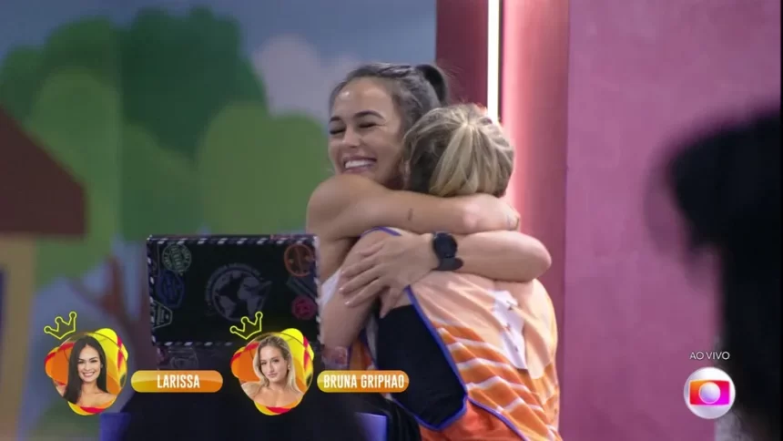 Larissa e Bruna Griphao venceram primeira prova do líder do BBB 23